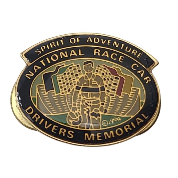 NRCDF Other - 1994 National Race Car Drivers Memorial Spirit of Adventure Pin NASCAR Indy